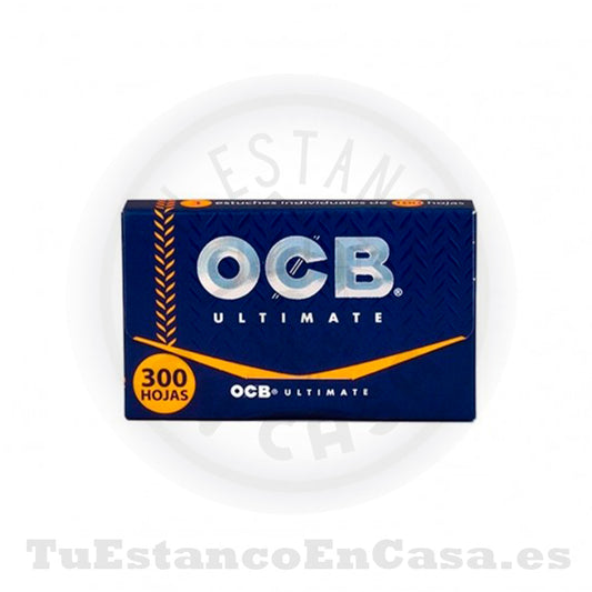 Papel de Fumar OCB Ultimate Bloc 250 + 50 1 ¼ - 78 mm